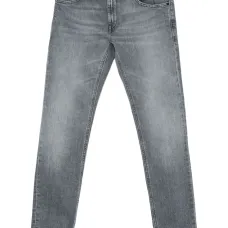 Джинсы с накладным карманом