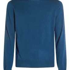 Шерстяной свитер с круглым вырезом