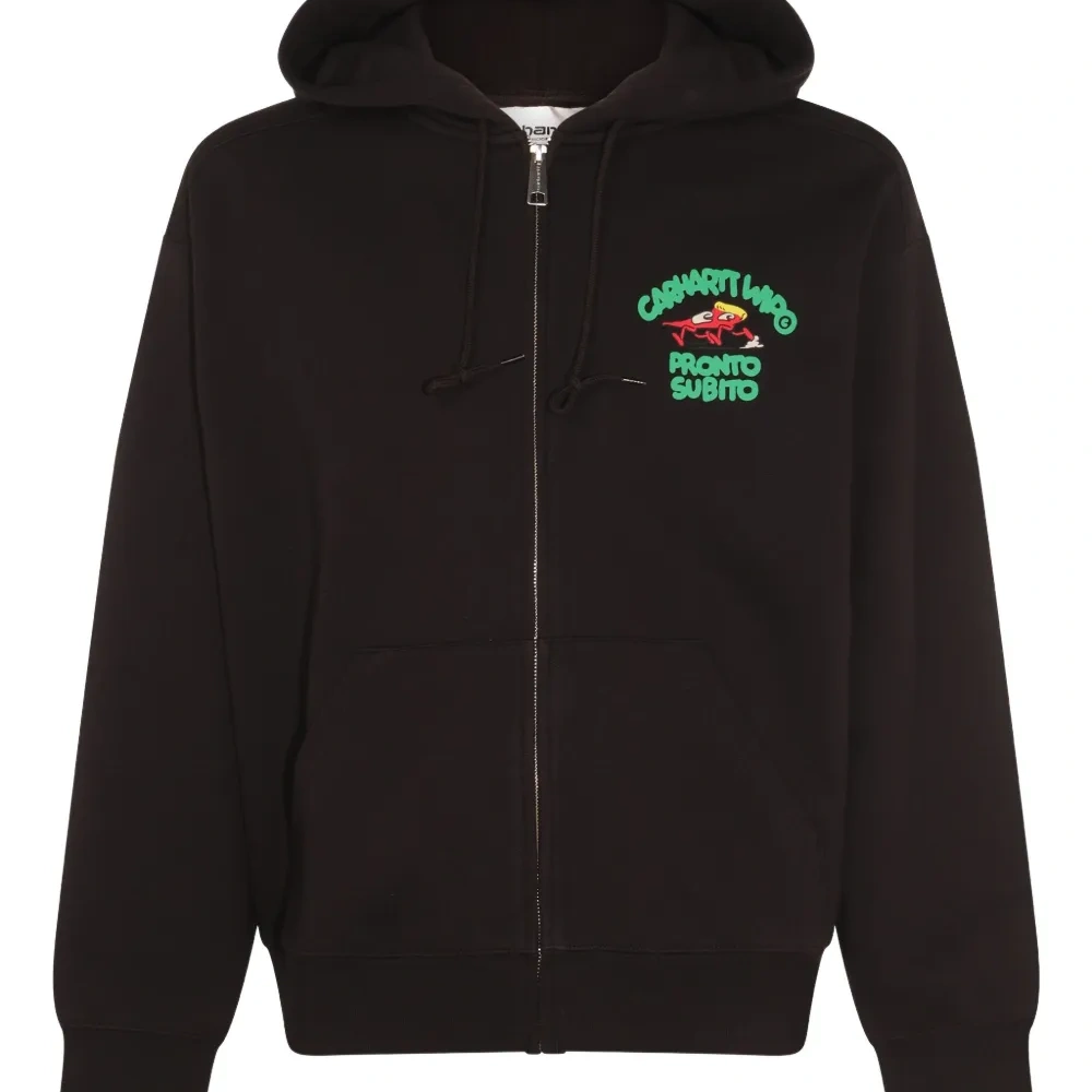 Худи на молнии с логотипом