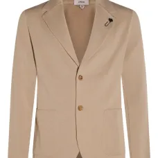 Пиджак на пуговицах с цветочным декором