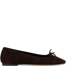 Балетки с бантом