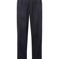 Прямые брюки с эластичным поясом