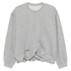 Пуловер с нашивкой-логотипом