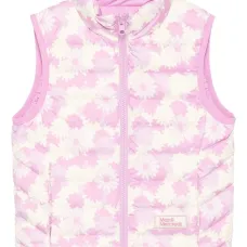 Жилет с цветочным принтом