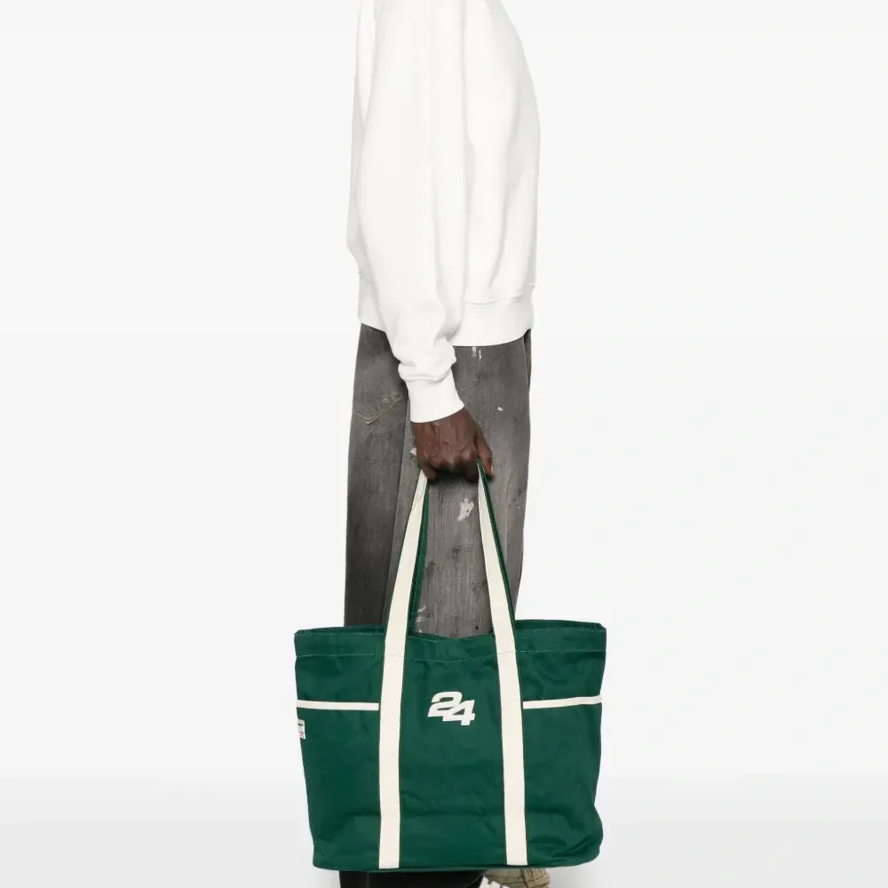 Сумка-тоут с вышитым логотипом