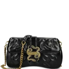 Стеганая сумка на плечо с пряжкой Стеганая сумка на плечо с пряжкой