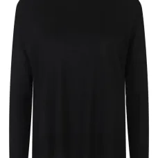 Свитер с круглым вырезом