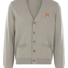 Кардиган с накладным карманом