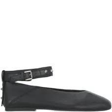 Балетки с ремешком на щиколотке