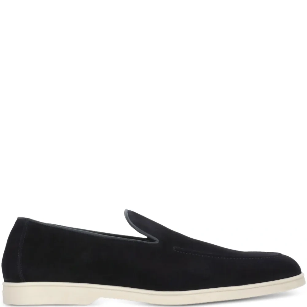 Замшевые лоферы