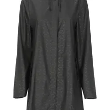 Плащ с капюшоном и логотипом