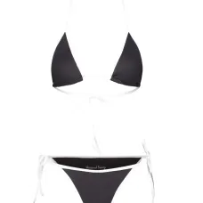 Купальник с контрастной отделкой Купальник с контрастной отделкой