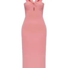 Платье миди Dawnette с драпировкой Платье миди Dawnette с драпировкой