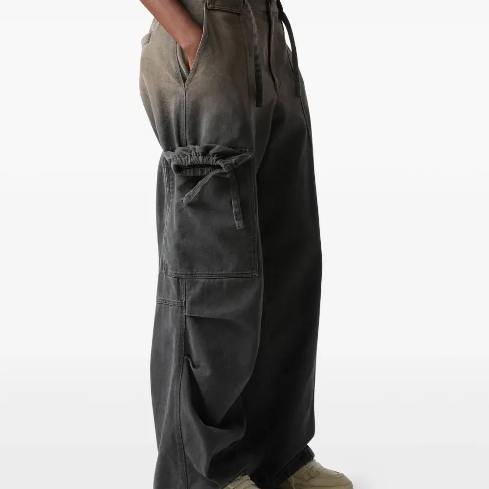 Низкие кроссовки из махровой ткани