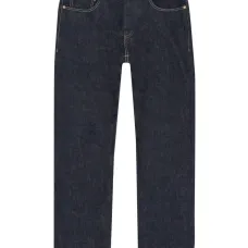 Джинсы с жёлтой прострочкой