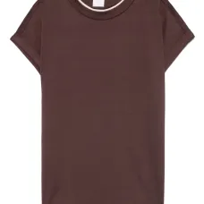 Футболка с круглым вырезом