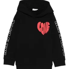 Топ с капюшоном и принтом