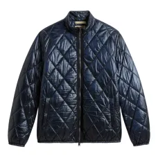 Стеганая куртка на молнии