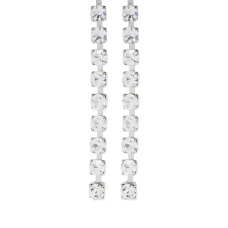 Серьги с кристаллами