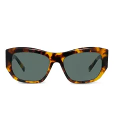 Солнцезащитные очки в геометричной оправе