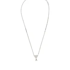 Колье со звеньями в форме сердца