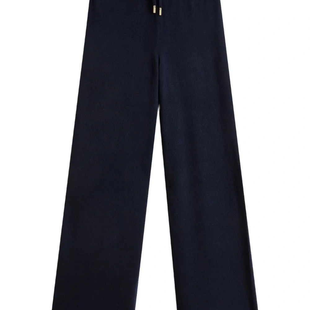 Прямые брюки с кулиской