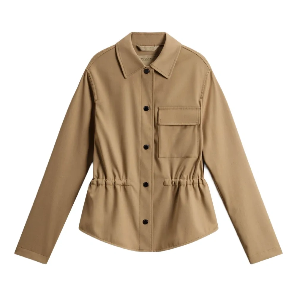 Рубашка с кулиской и карманами Рубашка с кулиской и карманами