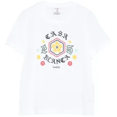 Футболка с цветочным принтом