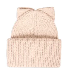 Шапка бини в рубчик