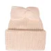 Шапка бини в рубчик
