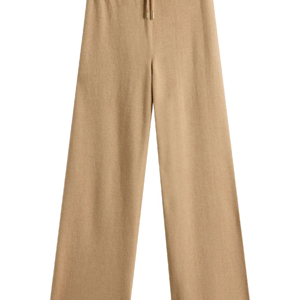 Прямые брюки с кулиской