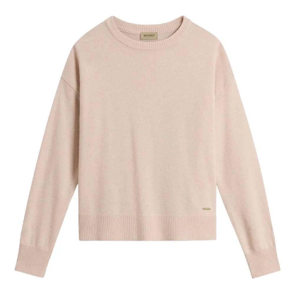 Свитер с круглым вырезом