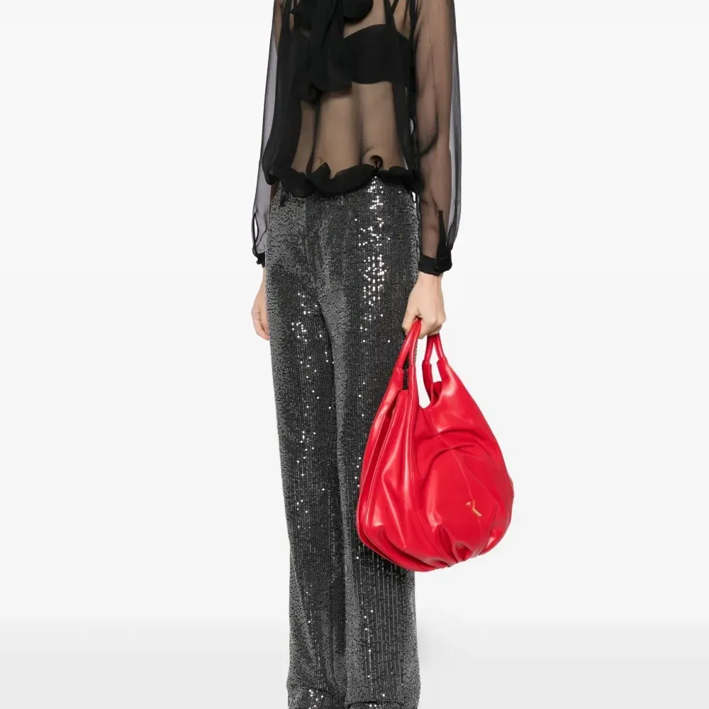 Кожаная сумка-тоут