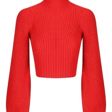 Свитер в рубчик