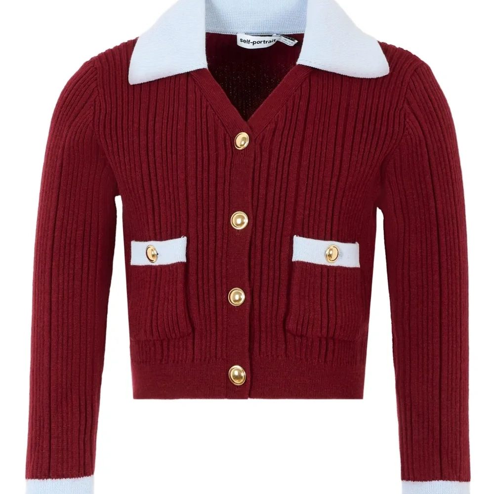 Кардиган в рубчик