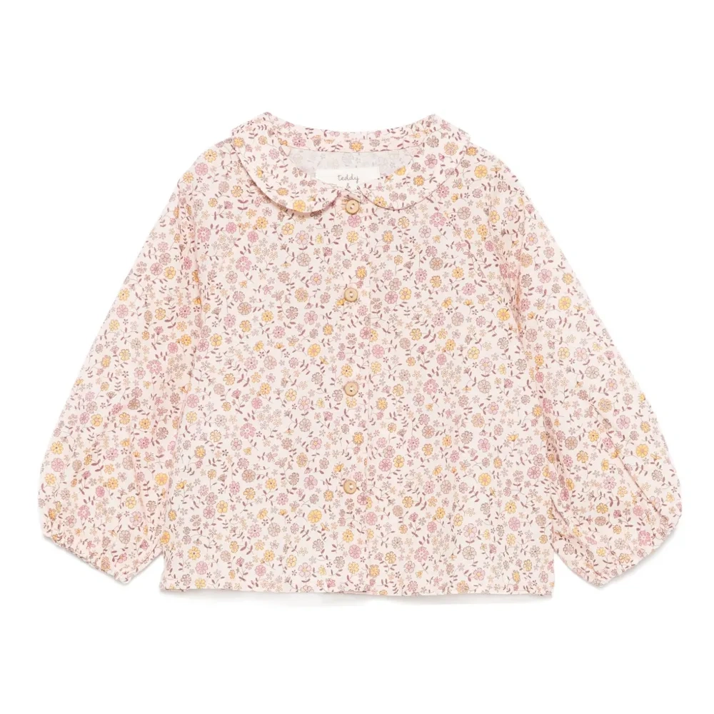 Блузка с цветочным принтом