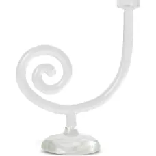 Стеклянный подсвечник