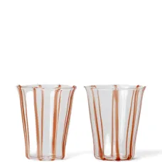 Набор из двух стаканов в полоску