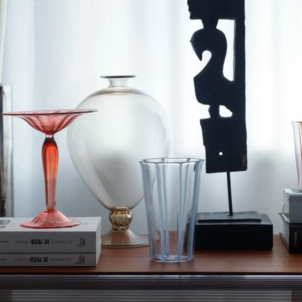 Набор из двух стаканов в полоску