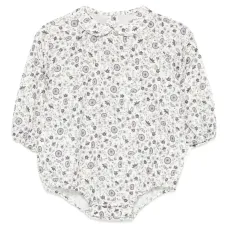 Боди с цветочным принтом