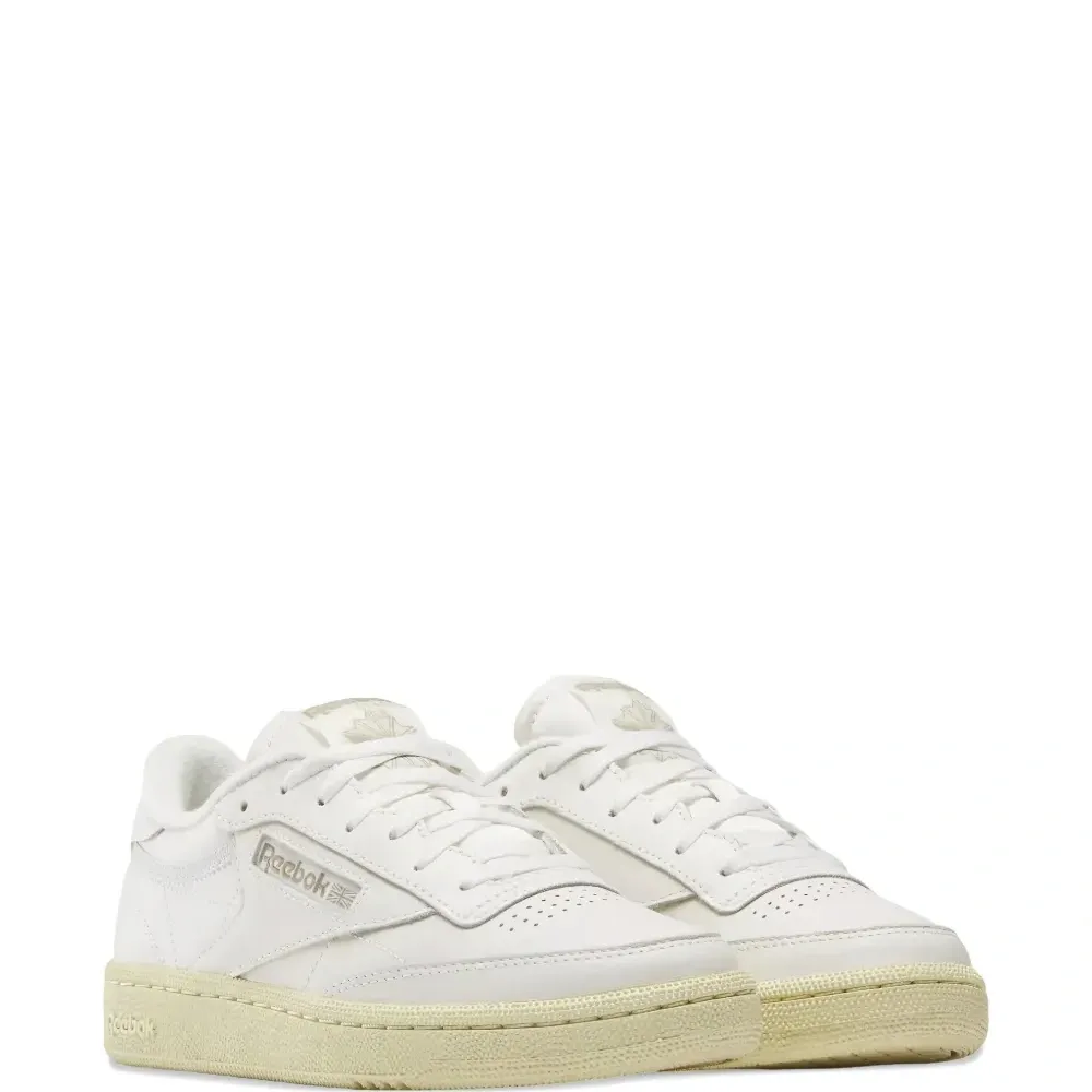 Кроссовки Club C 85 White/Yellow