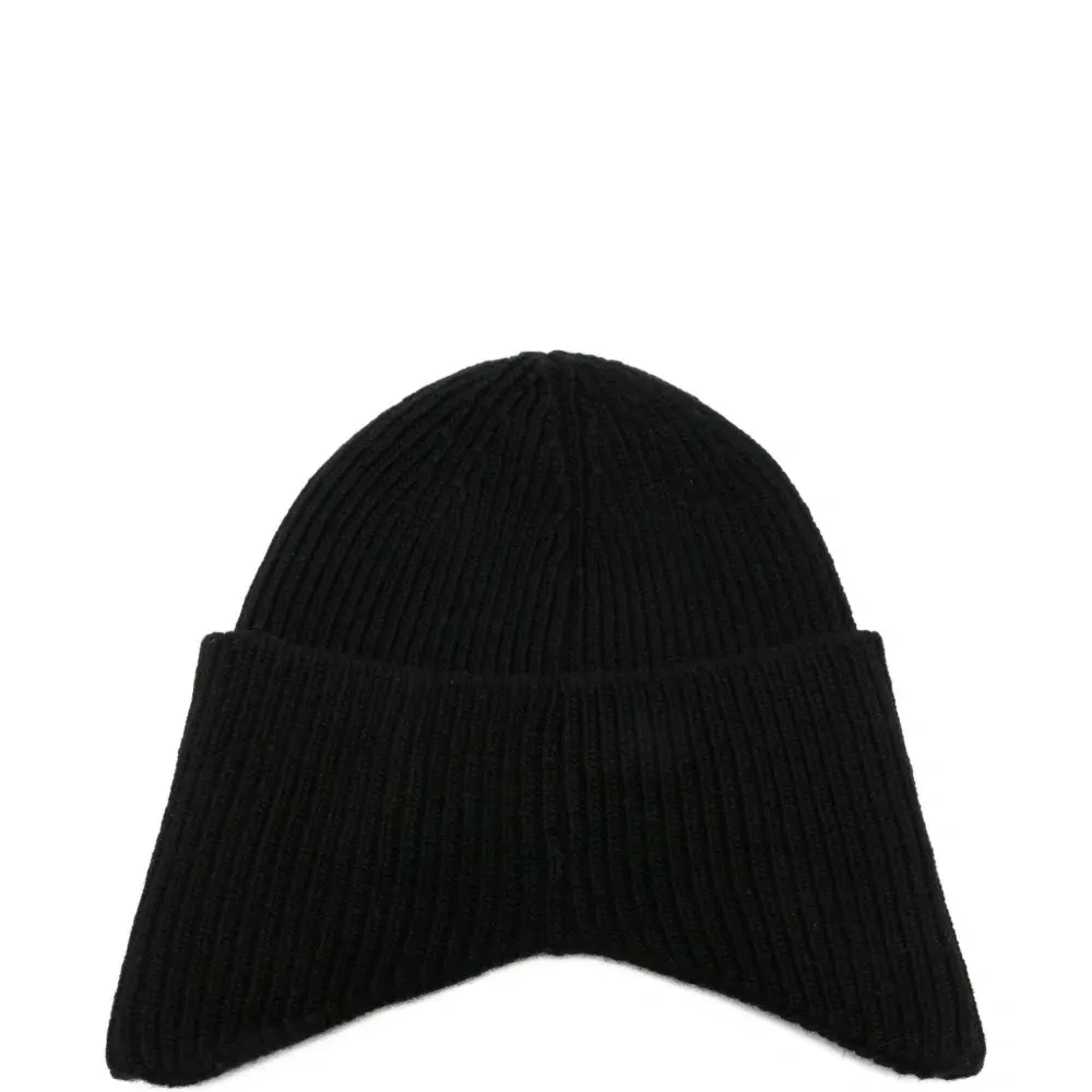 Шапка бини в рубчик