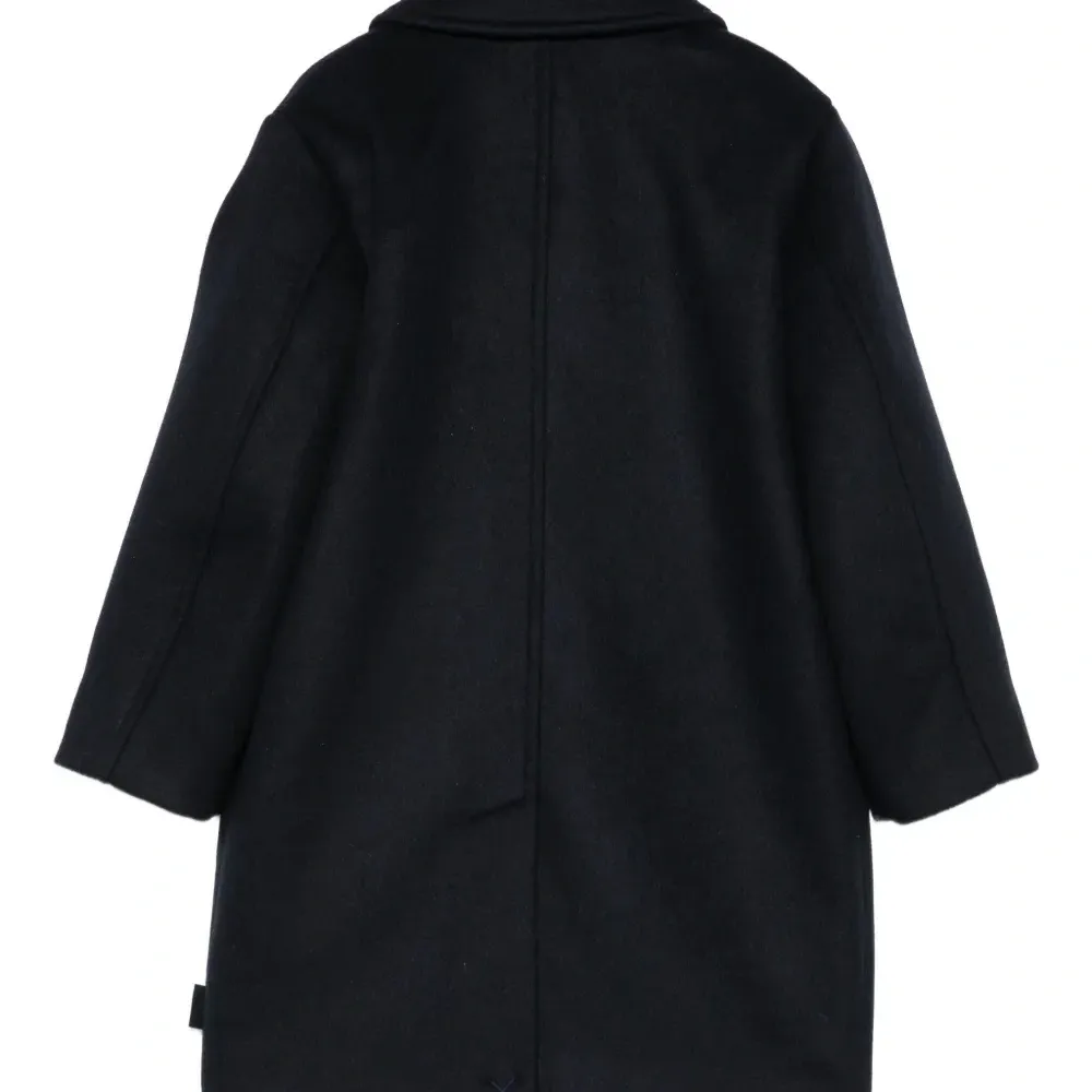 Пальто с накладными карманами