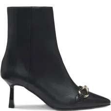 Ботильоны с заостренным носком и узлом Ботильоны с заостренным носком и узлом