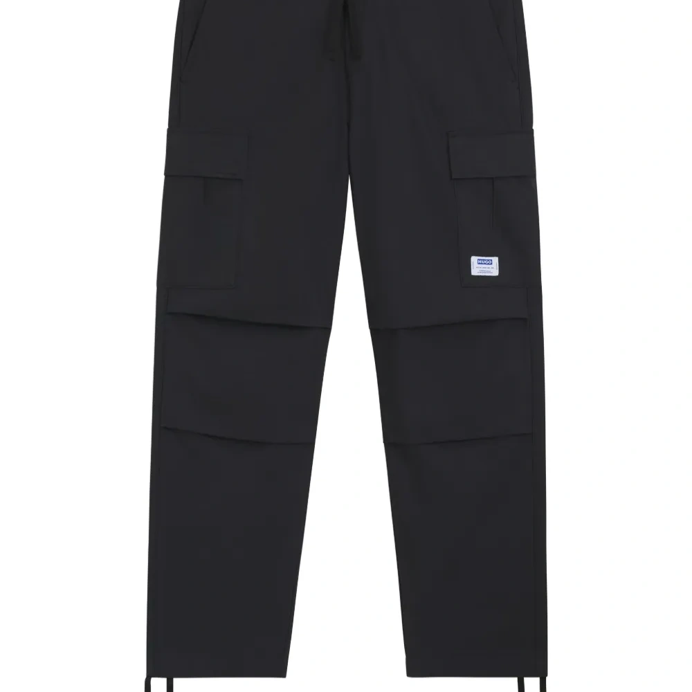 Брюки карго с кулиской