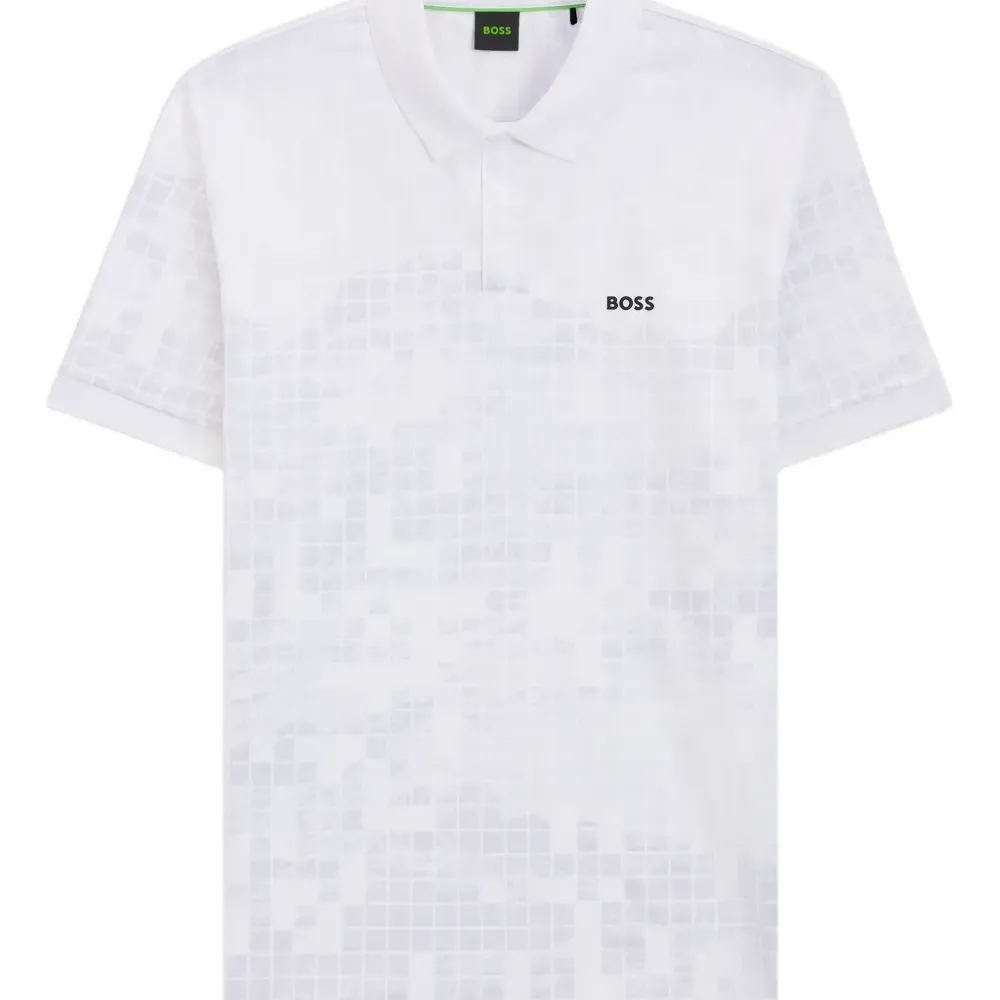 Рубашка поло с геометричным узором