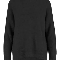 Кашемировый свитер с круглым вырезом Кашемировый свитер с круглым вырезом