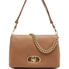 Большая сумка на плечо LaPuffy с логотипом Большая сумка на плечо LaPuffy с логотипом