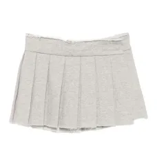 Юбка с эффектом потертости