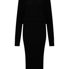 Декорированное платье миди Декорированное платье миди